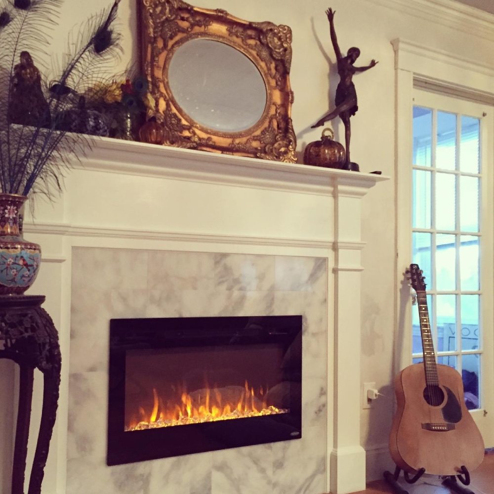 smart electric fireplace