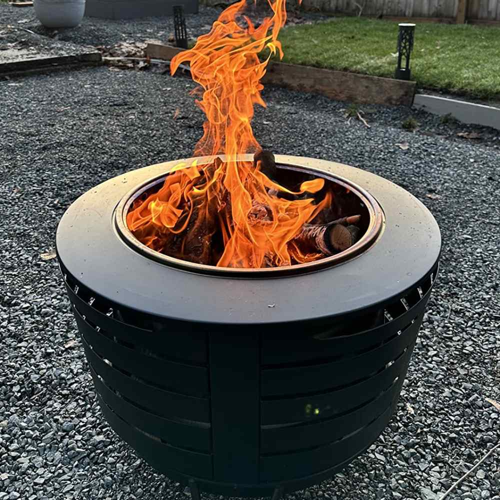 smokeless fire pit