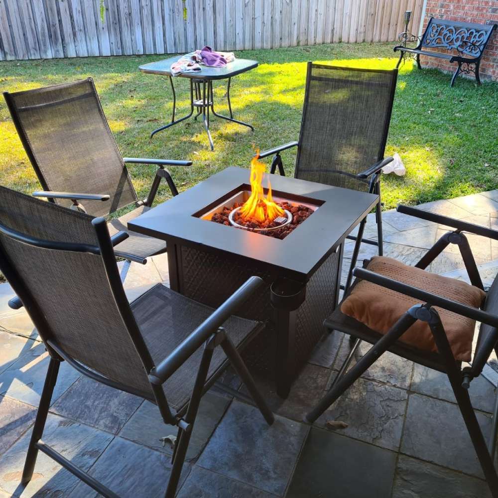 gas fire pit
