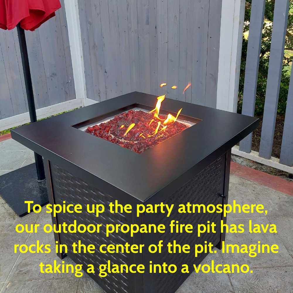 propane outdoor firepit